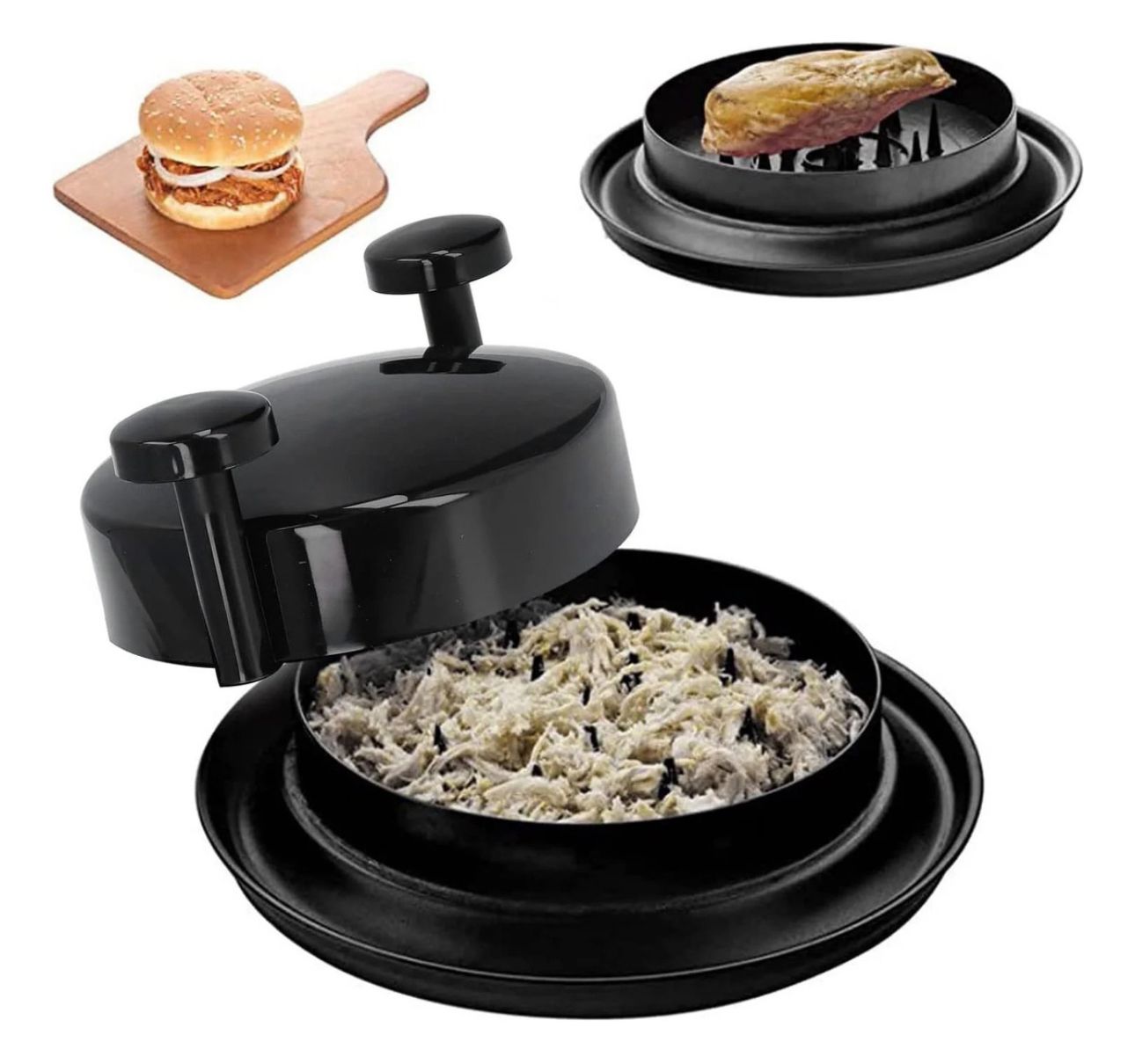 Desmechador de pollo y carne