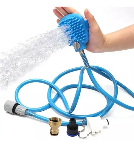 Manguera ducha para mascotas