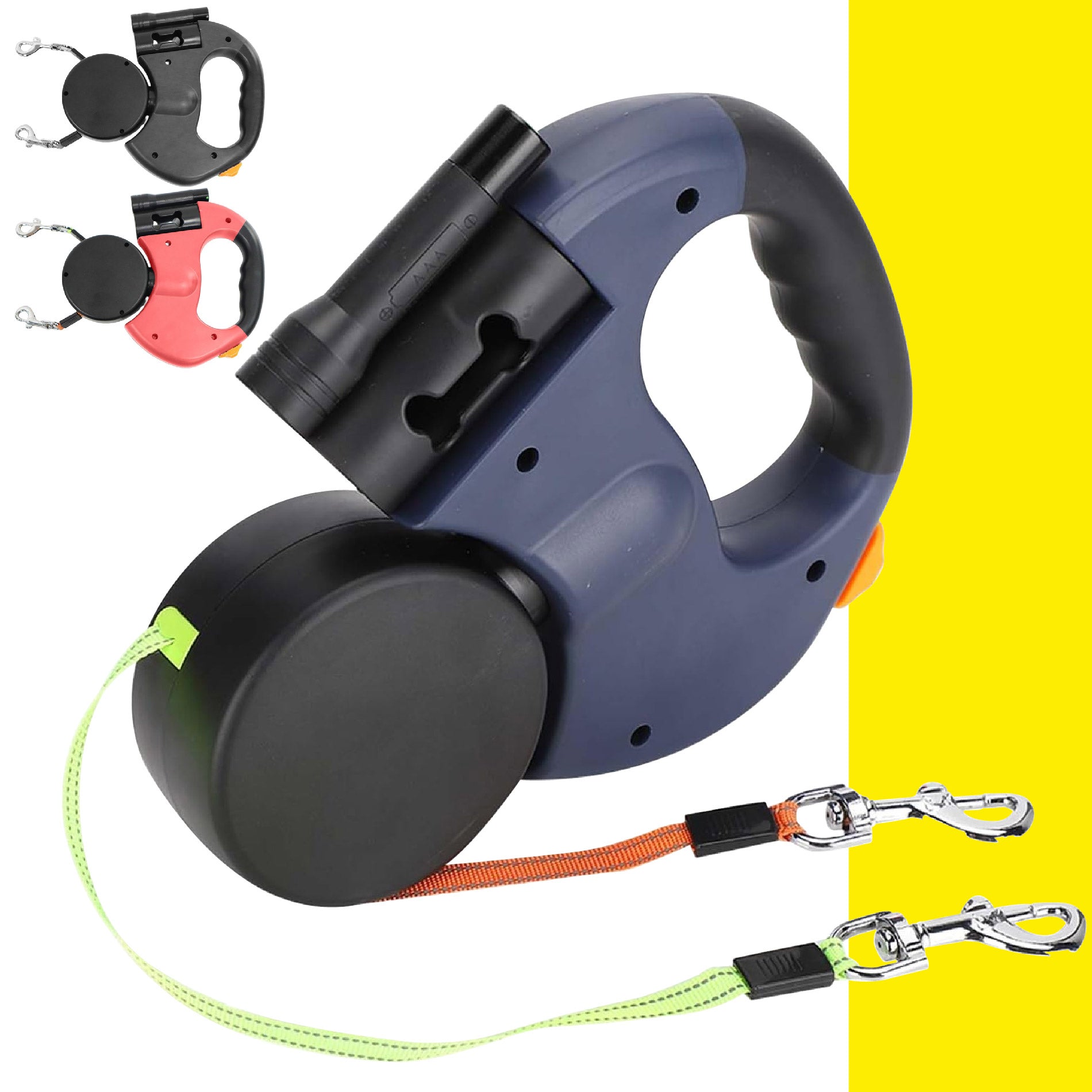 correa doble para perros