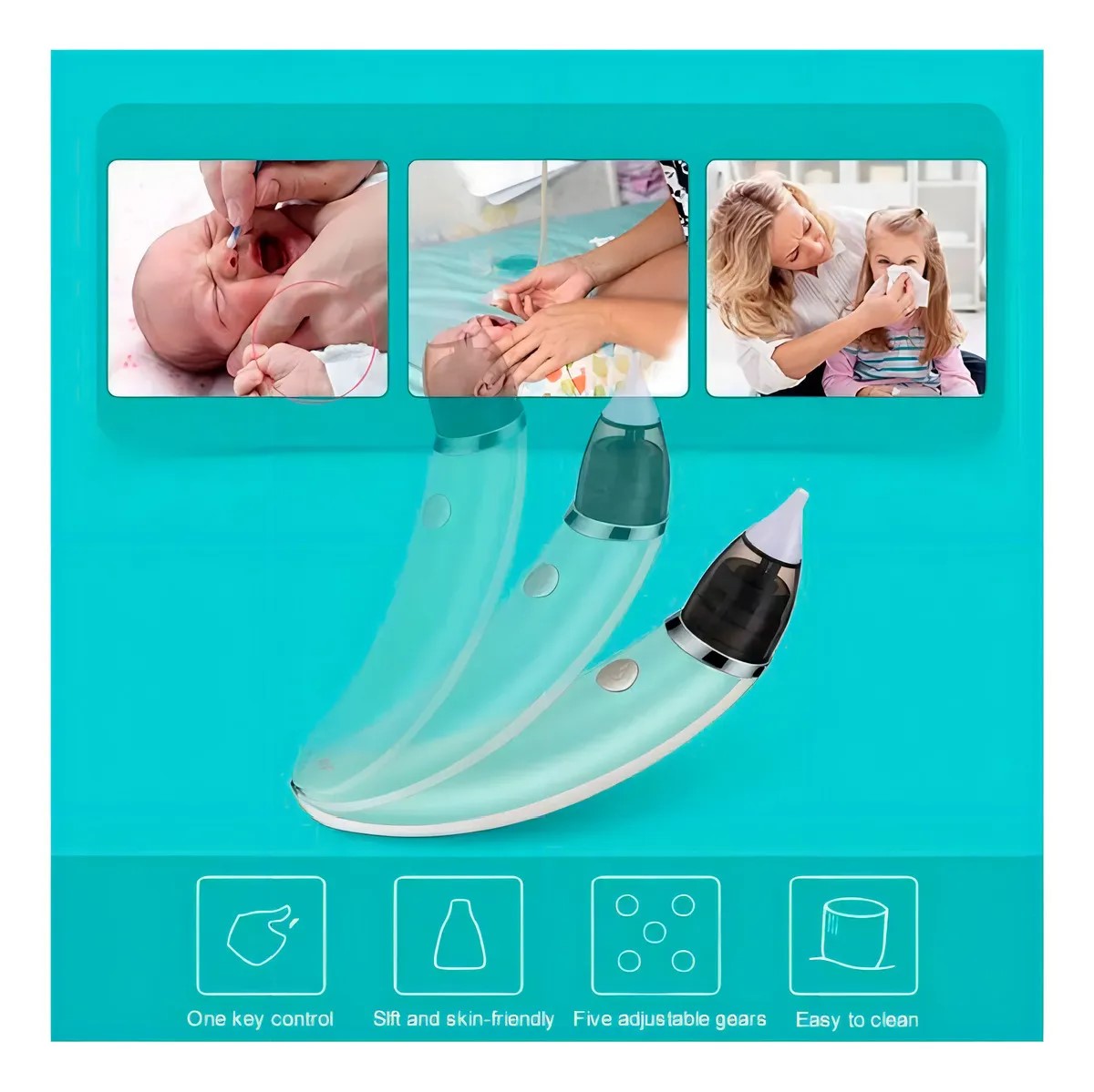 Aspirador nasal para bebes