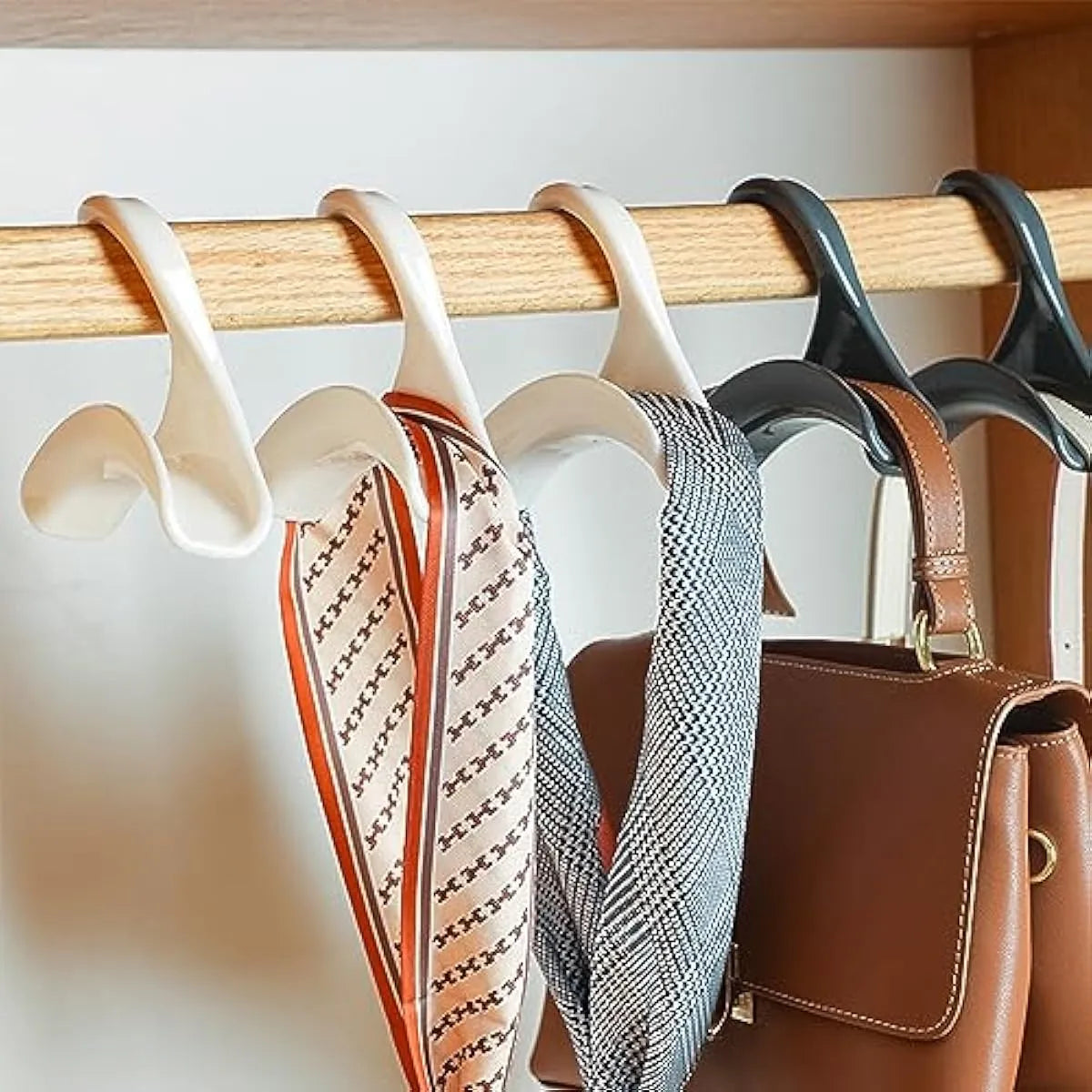 Ganchos de armario para bolsos